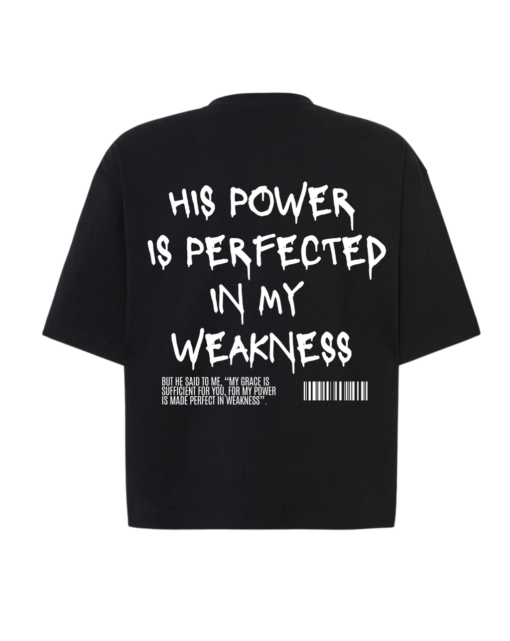 Camiseta His power Negra - Faith Collection