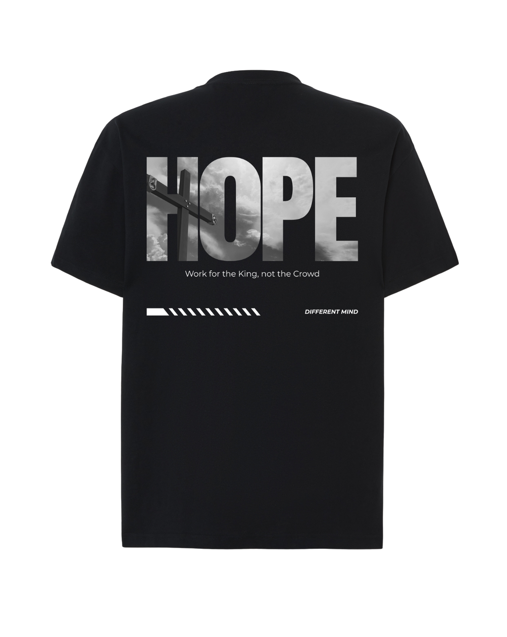 Camiseta Hope Negra - Faith Collection