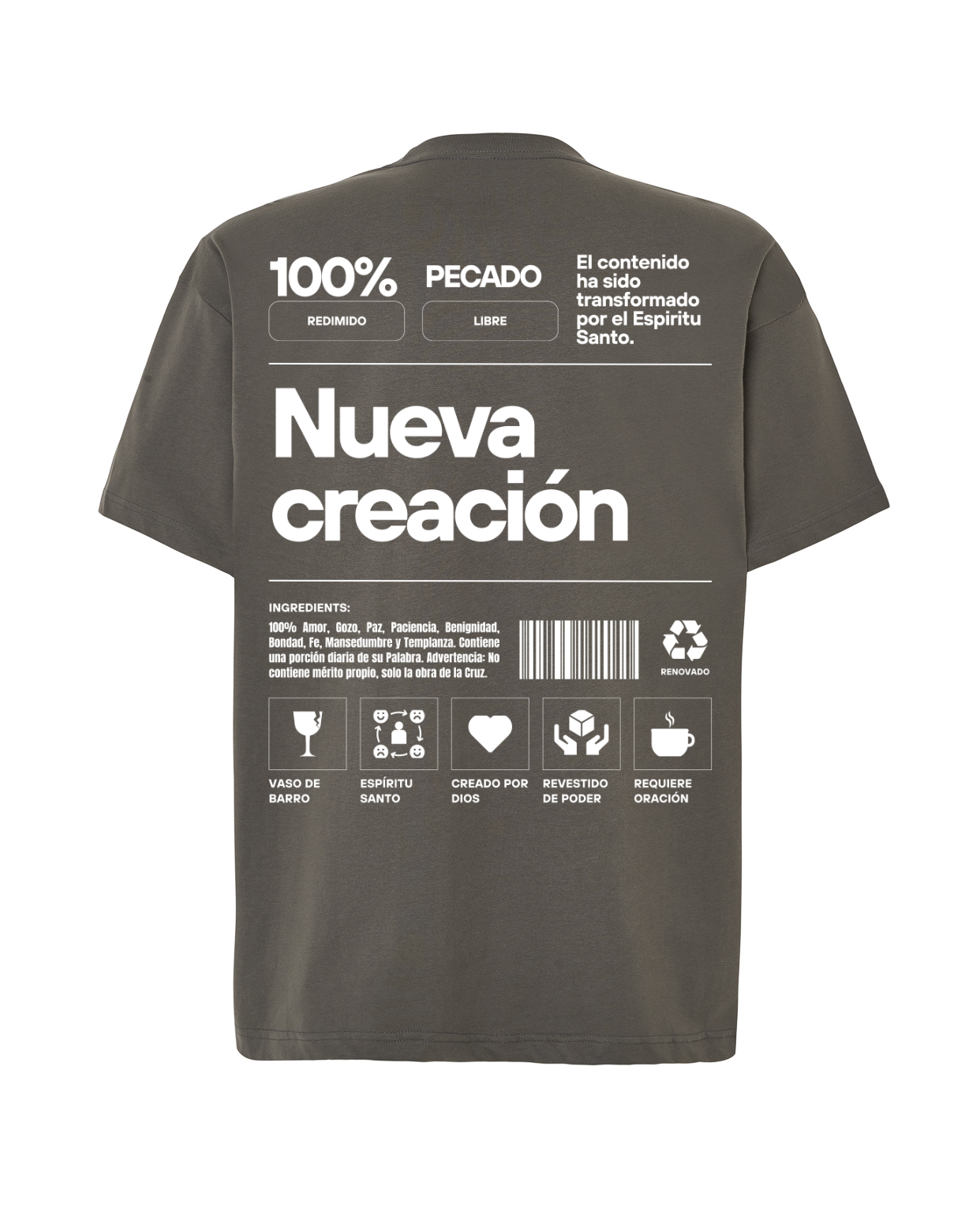 Camiseta Nueva creación - Faith Collection